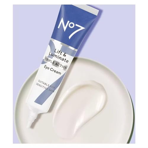 No7 Lift & Luminate Triple Action Eye Cream 15ml Brand New