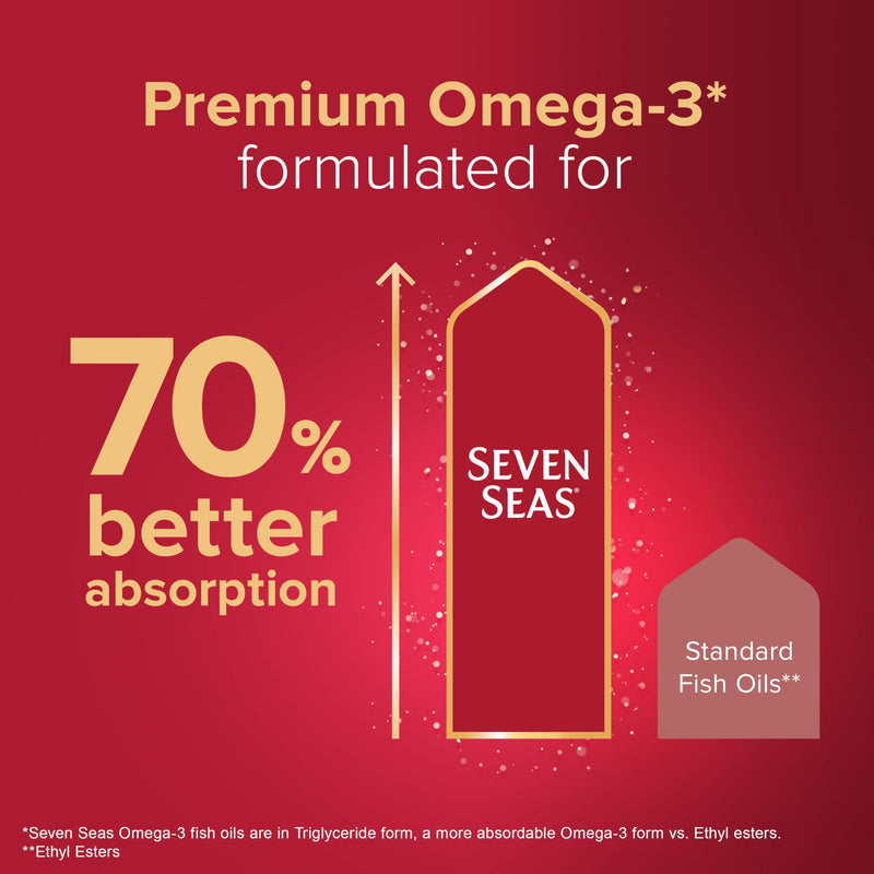 Seven Seas Omega-3 Fish Oil, Extra Strength