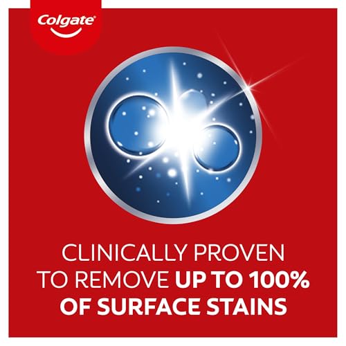 Colgate Max White Teeth Whitening Toothpaste, Enamel Safe