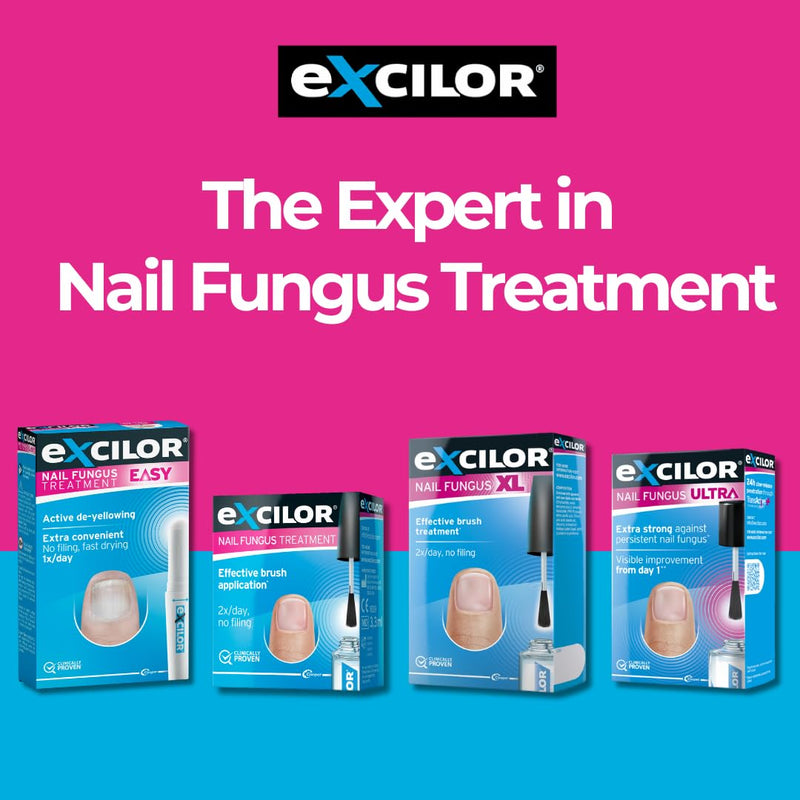 Excilor Fungal Nail Treatment Nail Fungus Brush Treatment 3.3ml