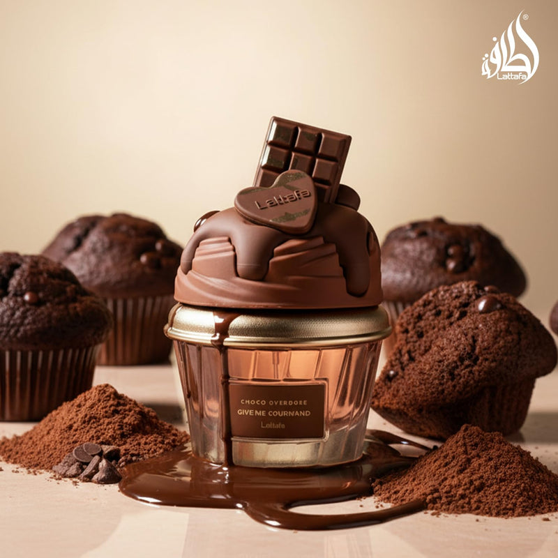 Choco Overdose 75ml Eau De Parfum by Lattafa For Women and Men - Unisex Perfume with Dark Chocolate, Cocoa, Vanilla & Caramel