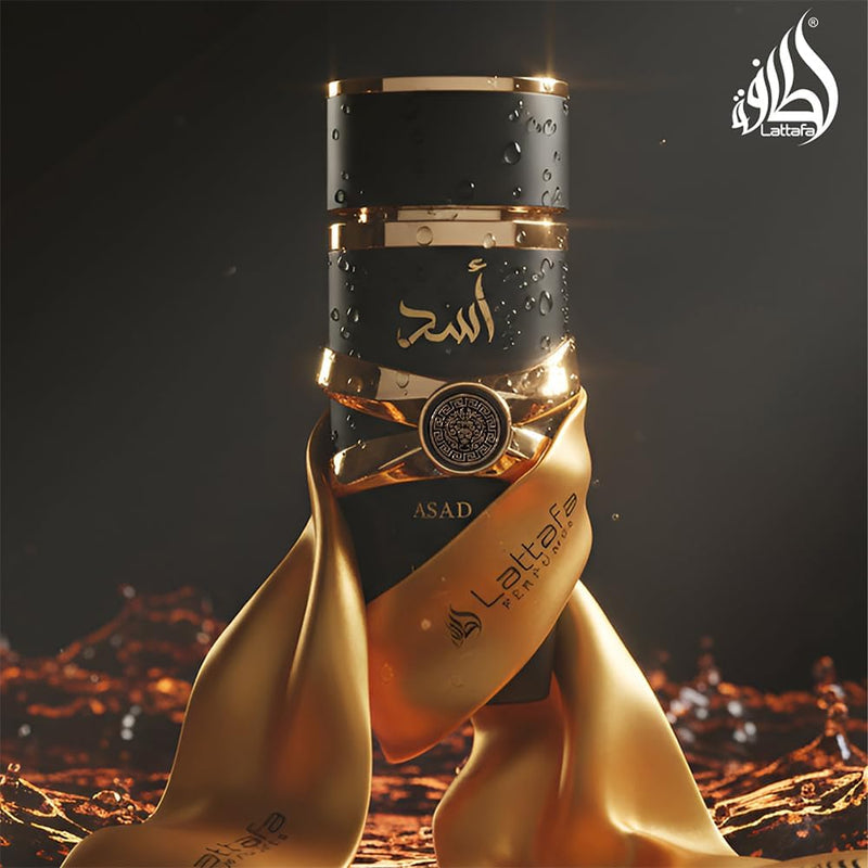 Asad by Lattafa for Men - 3.4 oz EDP Spray