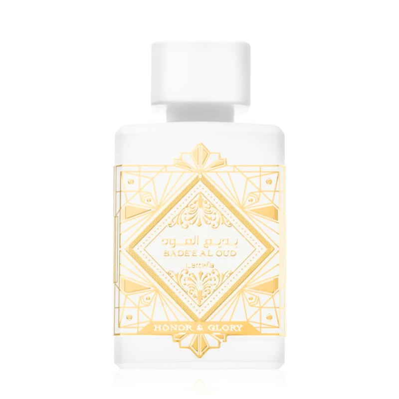 Ard al Zaafaran Trading Lattafa Badee Al Oud Honor & Glory EDP 100ml - Long Lasting Sweet Spicy Vanilla fruity and Aromatic Oudh Perfume for Women and Men - 100ml Unisex Perfume