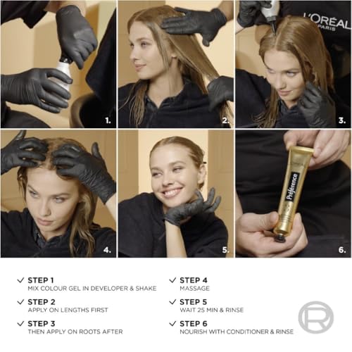 L'Oreal Paris Preference Hair Dye, Long Lasting, Luminous Permanent Hair Colour, 6.45, Brooklyn