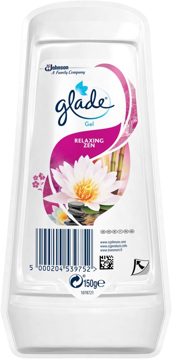 Glade Solid Gel Air Freshener, Odour Eliminator for Home & Bathroom