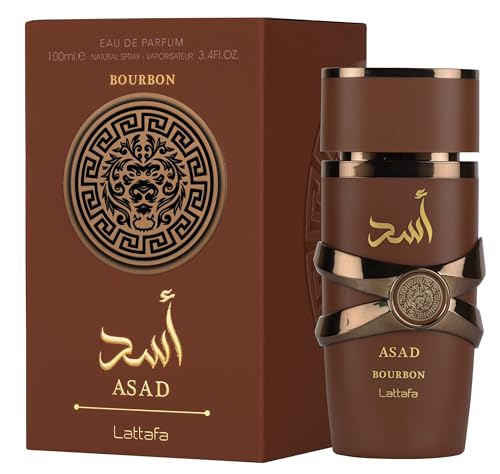 Asad - Bourbon by Lattafa for Men - 3.4 oz EDP Spray