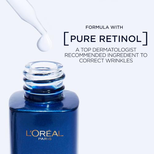 L'Oréal Paris Retinol Serum for Face, Revitalift Laser Anti-Wrinkle 30ml