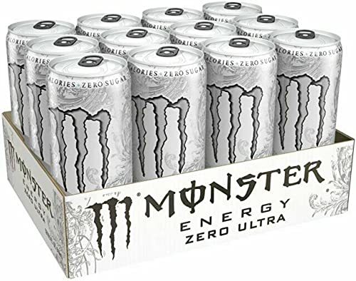 Monster Ultra Energy Zero Sugar 355ml (Pack of 24)