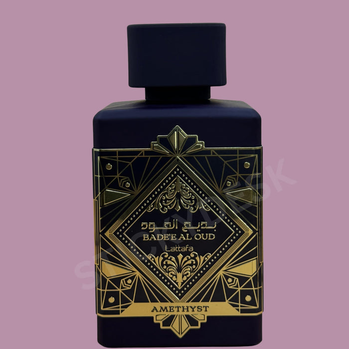 Badee Al Oud Amethyst EDP 100ML, Arabian Perfume, Spicy Elegance and Floral Harmony