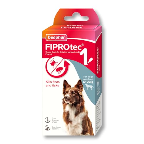 Beaphar - FIPROtec Spot-On Flea & Tick Treatment for Large Dogs