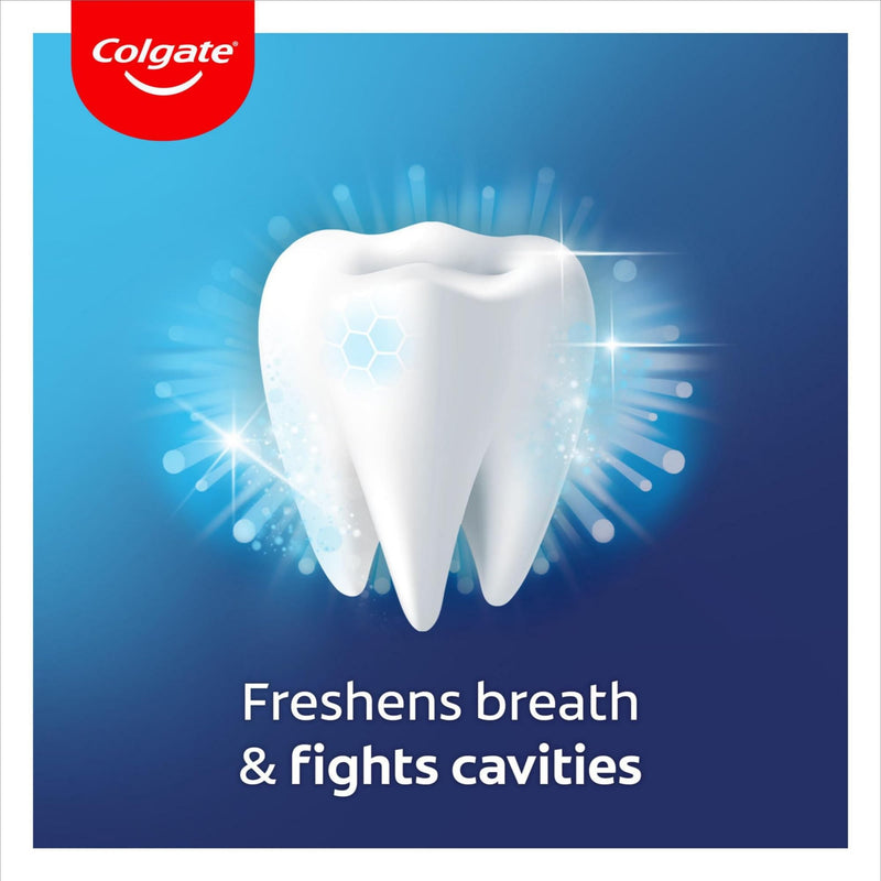Colgate Advanced White Toothpaste - Teeth whitening Toothpaste - clinically Proven whitening - whitens in 10 Days - with Active Micro-Cleansing Crystals - new Stain Prevention - Enamel Safe