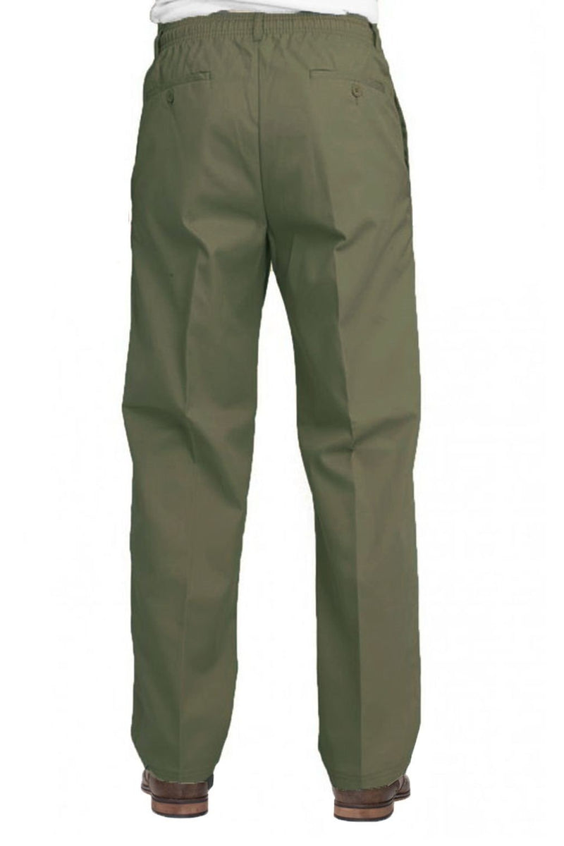 JBC Weaves Men's Smart Rugby Trousers with Elasticated Waist and Draw Cord
