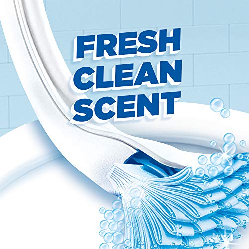 Duck Fresh Brush Refills, Flushable Toilet Bowl Cleaning Pads, Pack of 6 (Total of 72 Refill Pads)