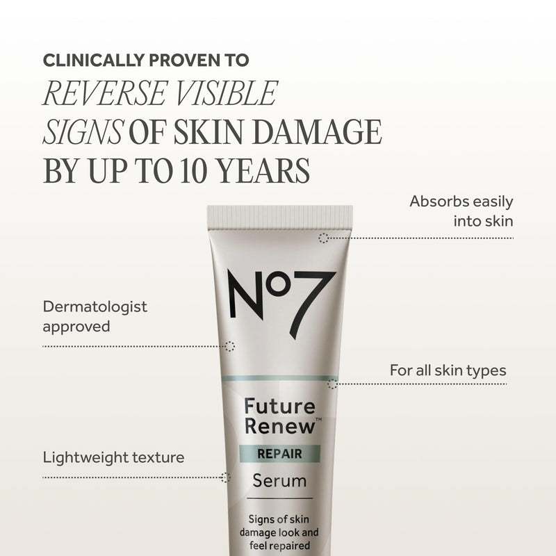 Boots No7 Future Renew Damge Reversal Serum, 50 g (Pack of 1)