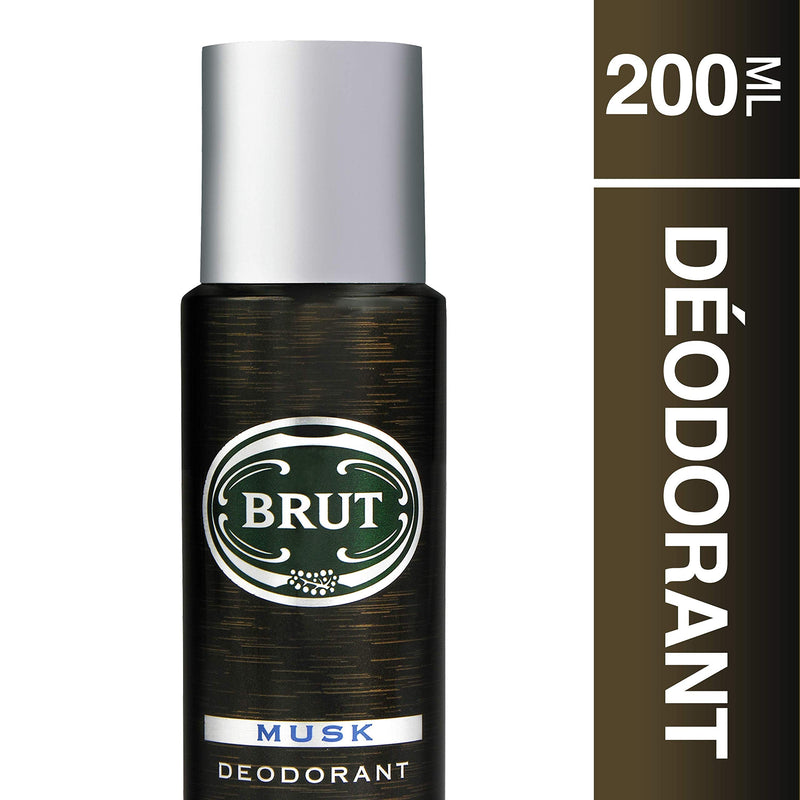 Brut Men's Deodorant Spray 200 ml - Pack of 6