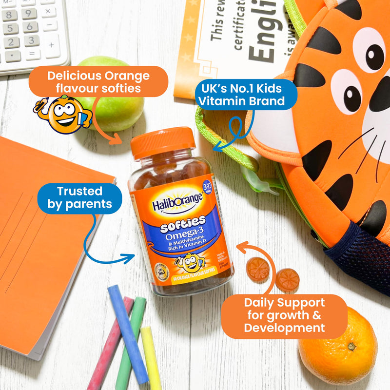 Haliborange Omega 3 Softies 60 Pack