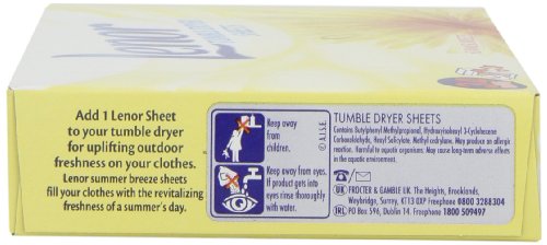 Lenor Wäschetrockner Summer Breeze Sheets Box 34