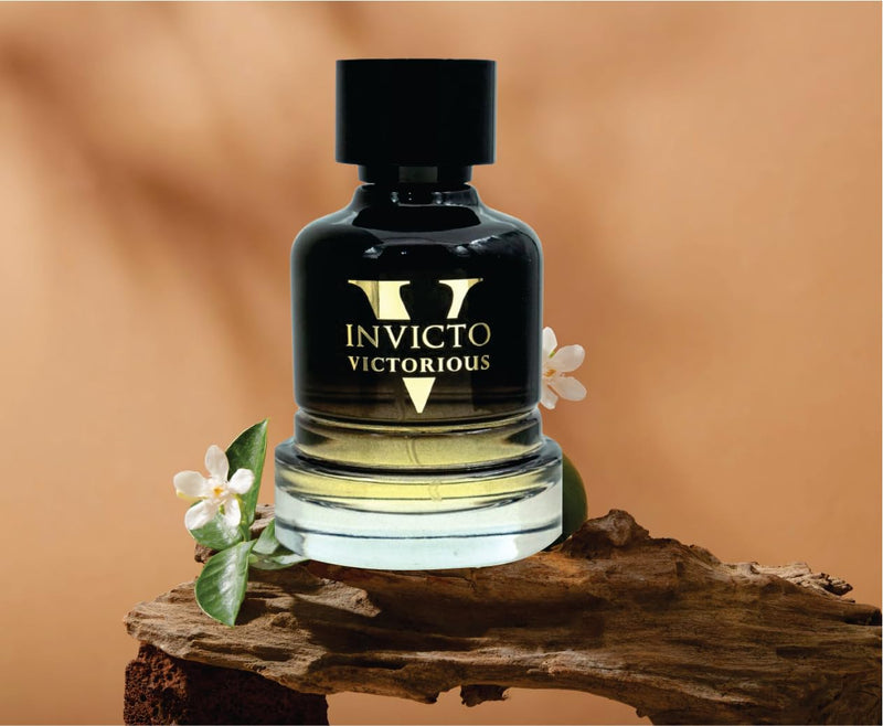 Invicto Victorious Perfume for Men | Invictus Edp Eau De Parfum 100ml | Lemon and Vanilla Fragrance | Made in Dubai by Sapphire's Choice