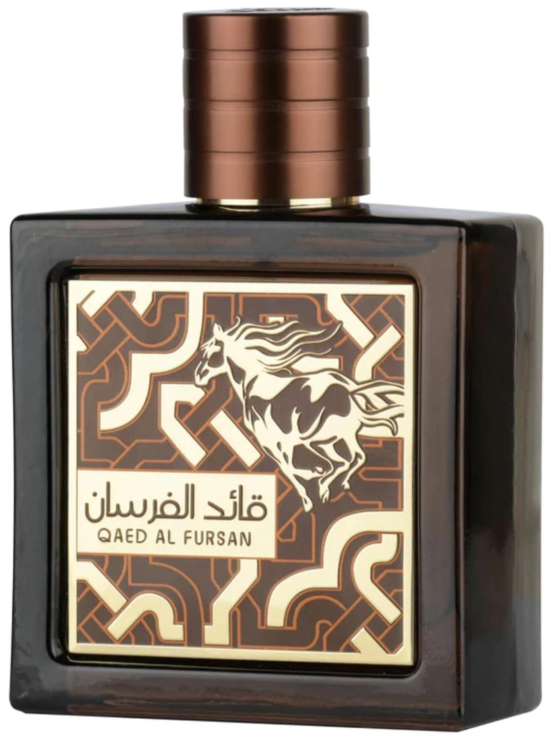 Lattafa Qaed Al Fursan Untamed Perfume, Oriental Spicy Fragrance with Nutmeg, Cardamom, Amber