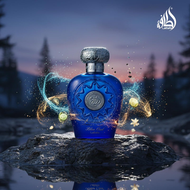 Blue Oud by Lattafa Cambodian Oud Blue Musk, AgarOud 100ml EDP