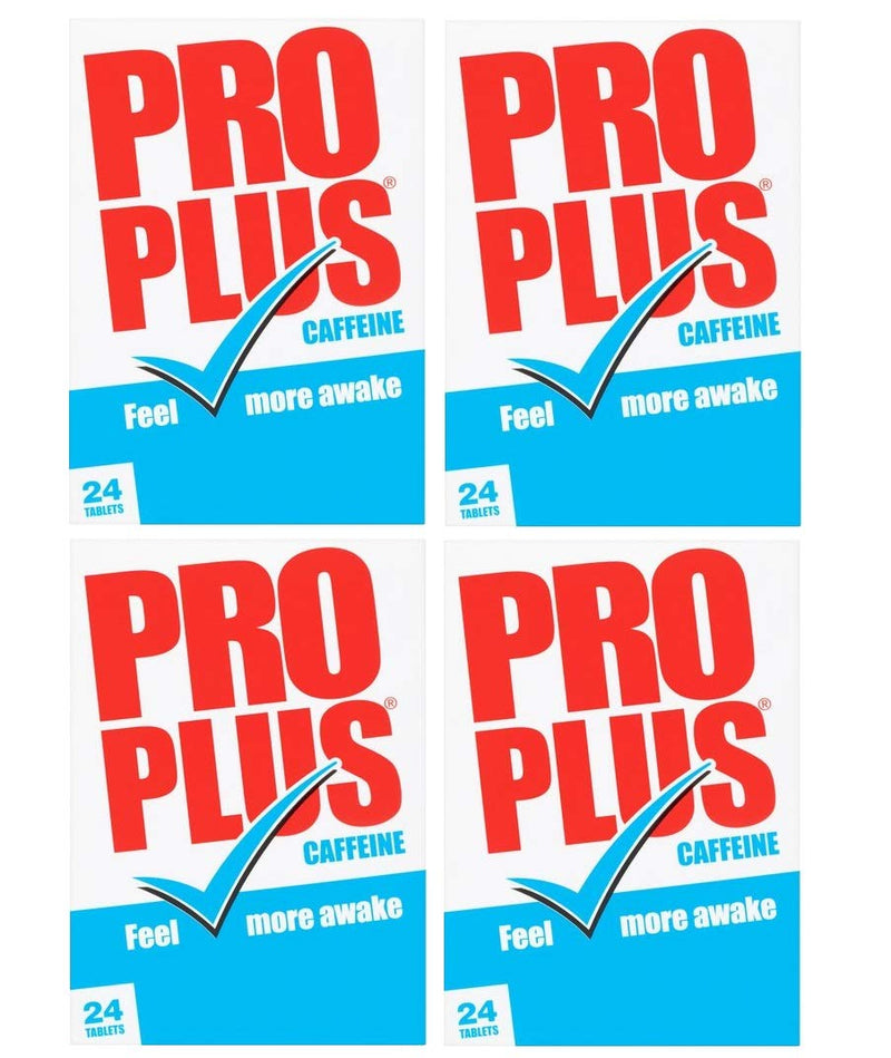 Pro Plus Caffeine - 96 Tablets (4 x 24)