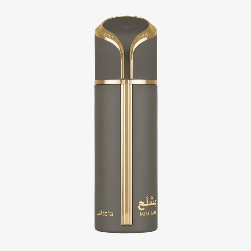 Mishlah by Lattafa Eau de Parfum 100ml – Unisex Spicy Woody Perfume with Bergamot, Lavender, Cedarwood & Musk