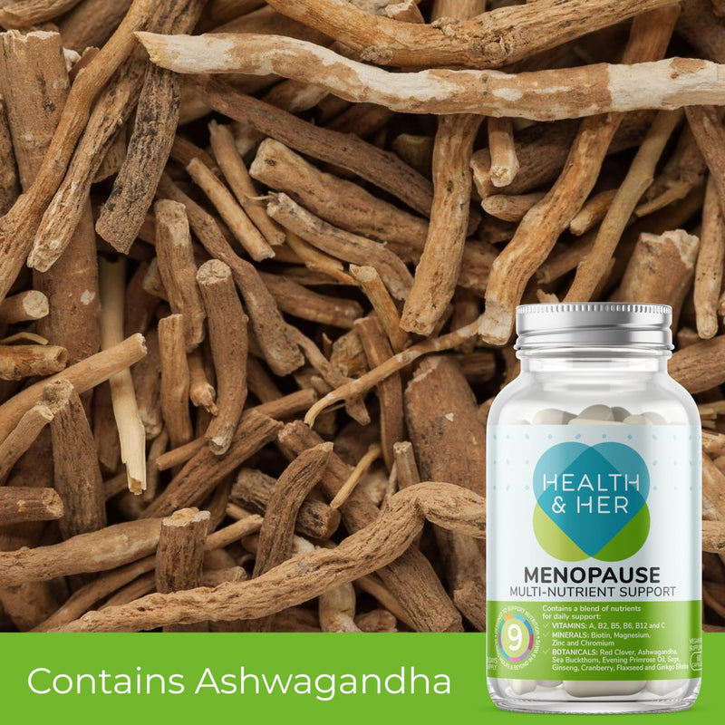 Health & Her Menopause Supplement, Multivitamin for Women