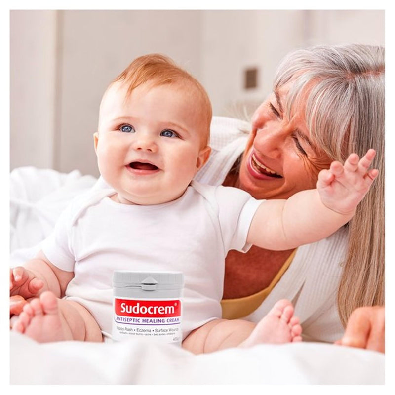 Sudocrem Antiseptic Healing Cream For Nappy Rash, Eczema, Burns and more