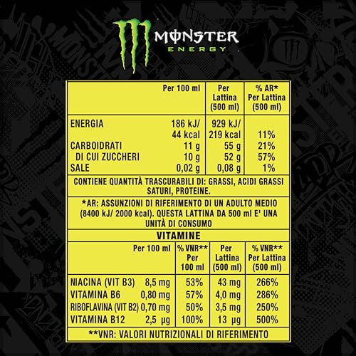 Monster Energy The Doctor 4 x 500ml
