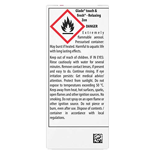 Glade Touch N Fresh Refill Clean Relaxing Zen, 10ml Parent