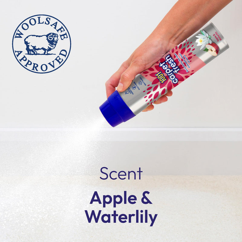 1001 • Carpet Fresh Apple & Waterlily • 6 x 300ml Cans