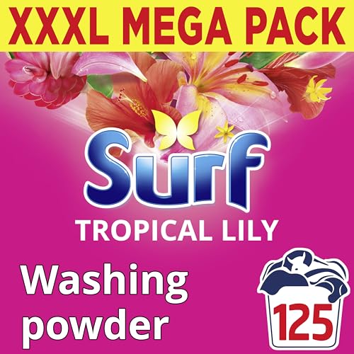 Surf Tropical Lily Washing Powder joy-infused fragrance with natural essential oil
