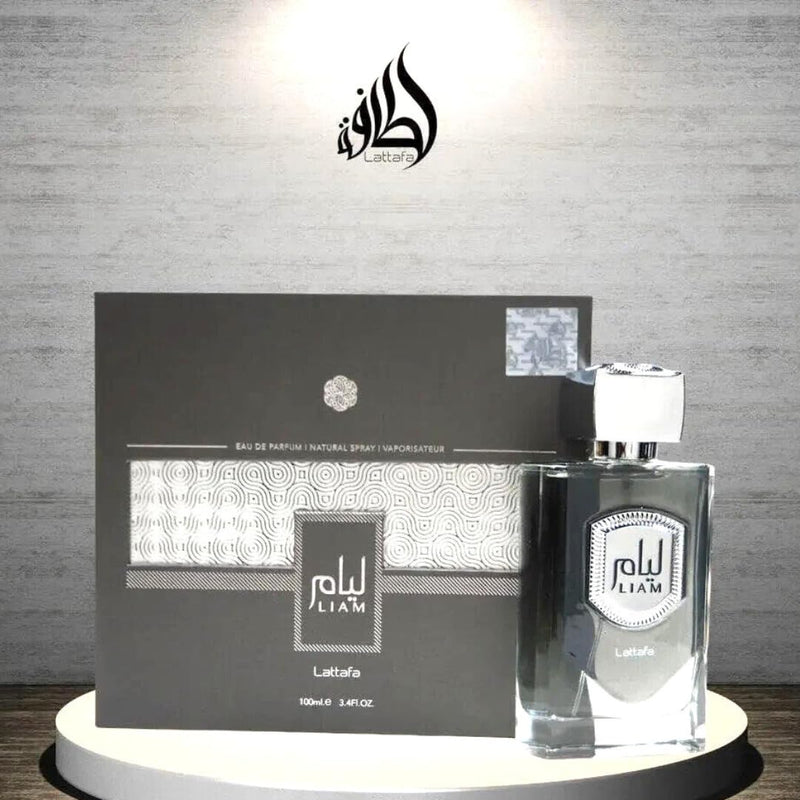 Lattafa Liam Blue Shine & Liam Grey EDP Sprays For Men & Women Perfumes
