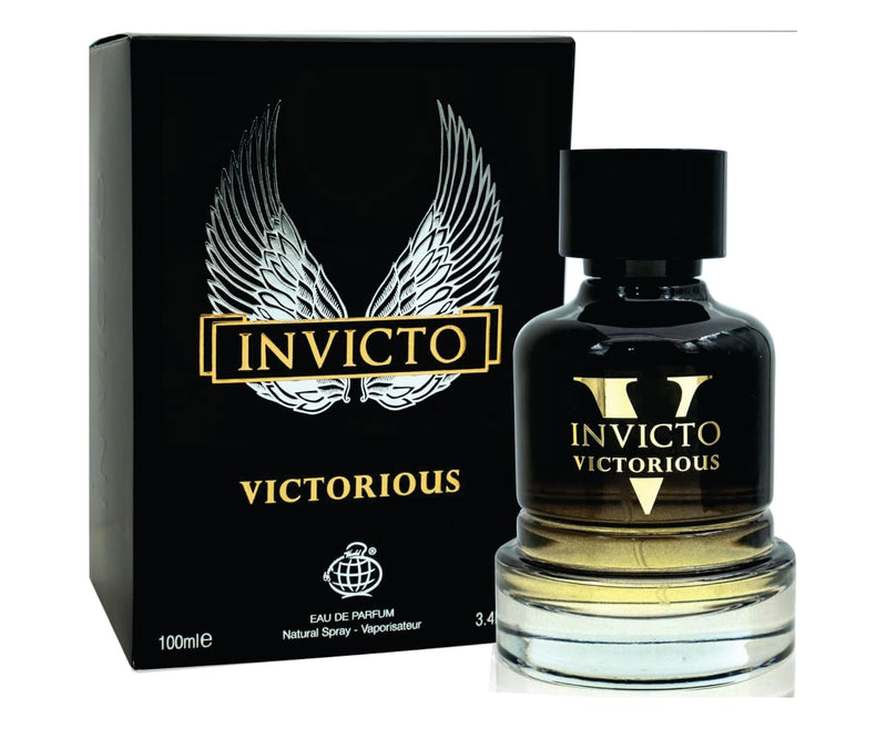 Invicto Victorious Perfume for Men | Invictus Edp Eau De Parfum 100ml | Lemon and Vanilla Fragrance | Made in Dubai by Sapphire's Choice