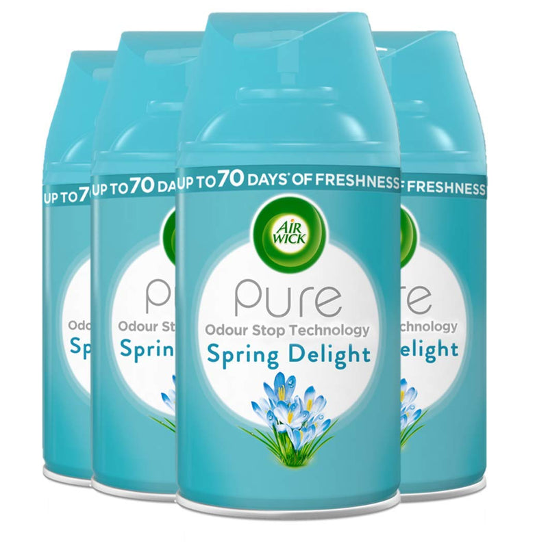 Air Wick |Purple Lavender Meadow |Automatic Air Freshener|Freshmatic Auto Spray Refill | 250ml| Pack of 4