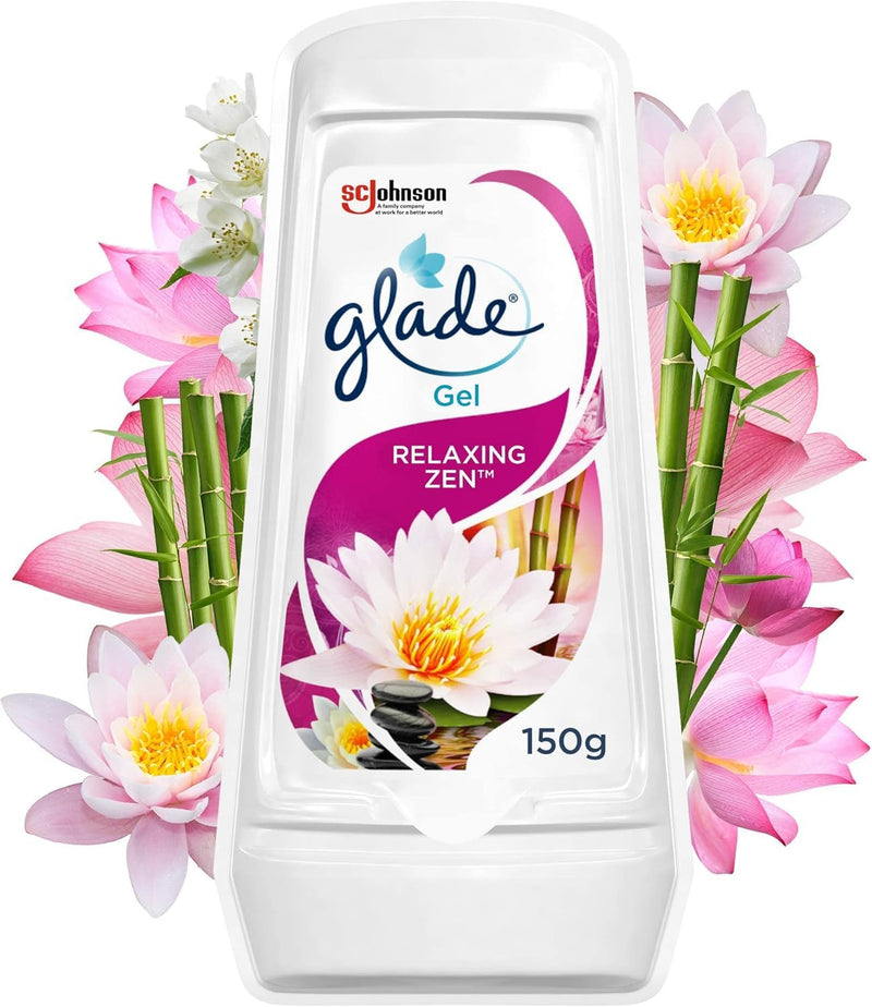 Glade Solid Gel Air Freshener, Odour Eliminator for Home & Bathroom