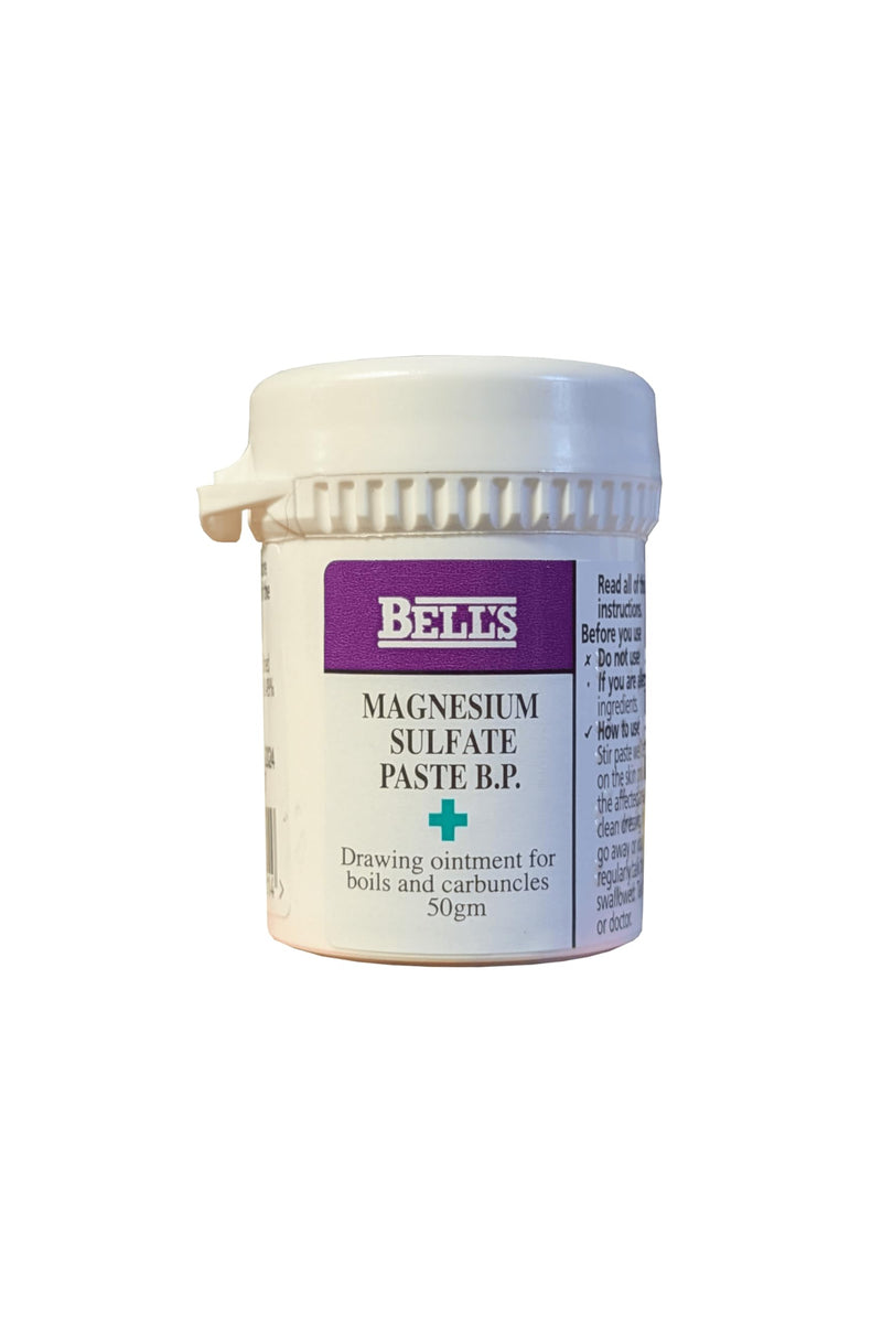 Magnesium Sulphate Paste 50g Drawing Ointment by BELLS