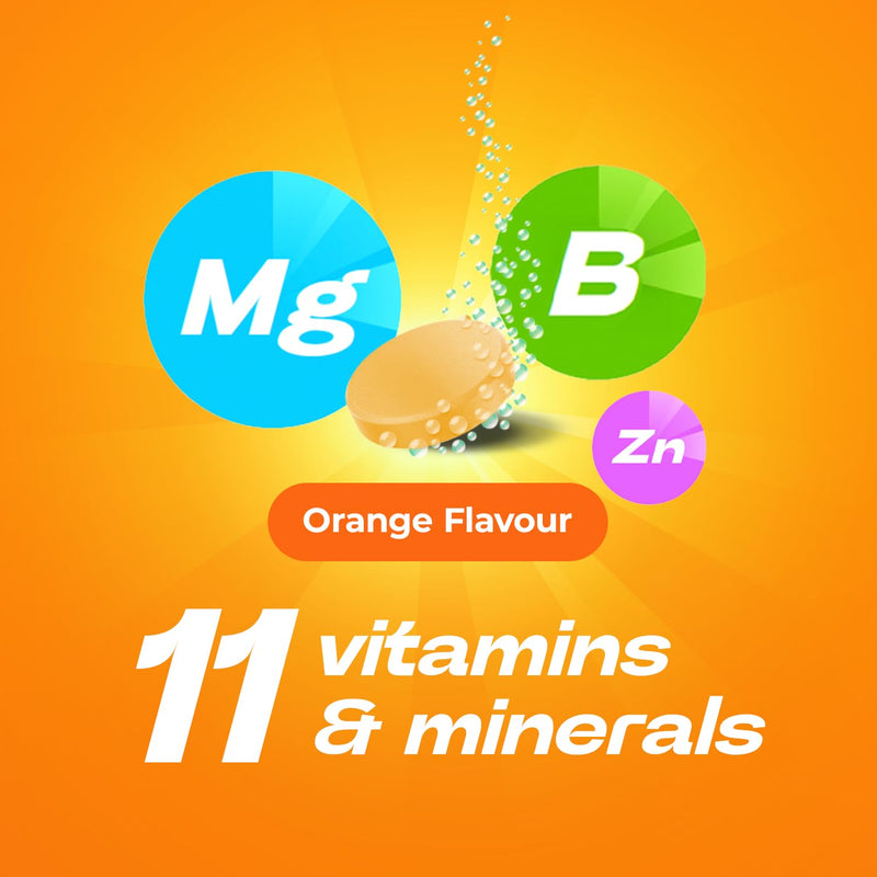Berocca Immuno Effervescent Tablets, 11 Vitamins & Minerals, 30 Tablets