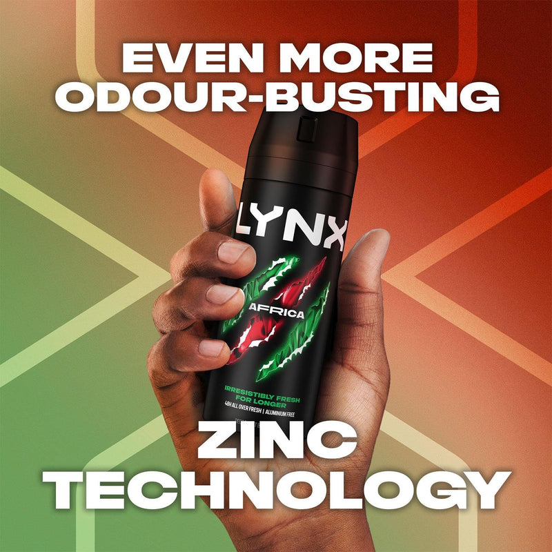 Lynx Africa Washbag Gift Set for Men