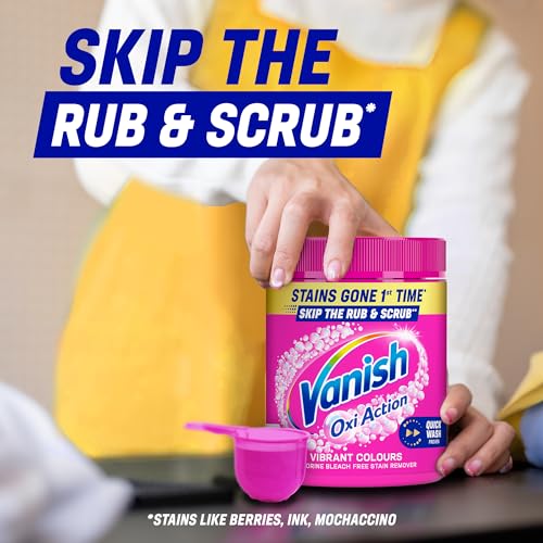 Vanish Gold Oxi Action Stain Remover and Laundry Booster Powder for Colours