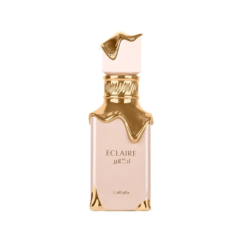 Lattafa Eclaire Eau de Parfum 100ml for Women - Long Lasting Soft Sweet Musk Perfume with Caramel, Milk, Sugar, White Flowers, Honey, Vanilla & Musk