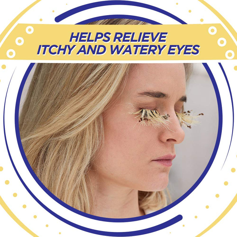 Optrex Hayfever Allergy Relief Eye Drops, Soothing for Itchy Dry Tired Eyes, 10 ml (Pack of 2)