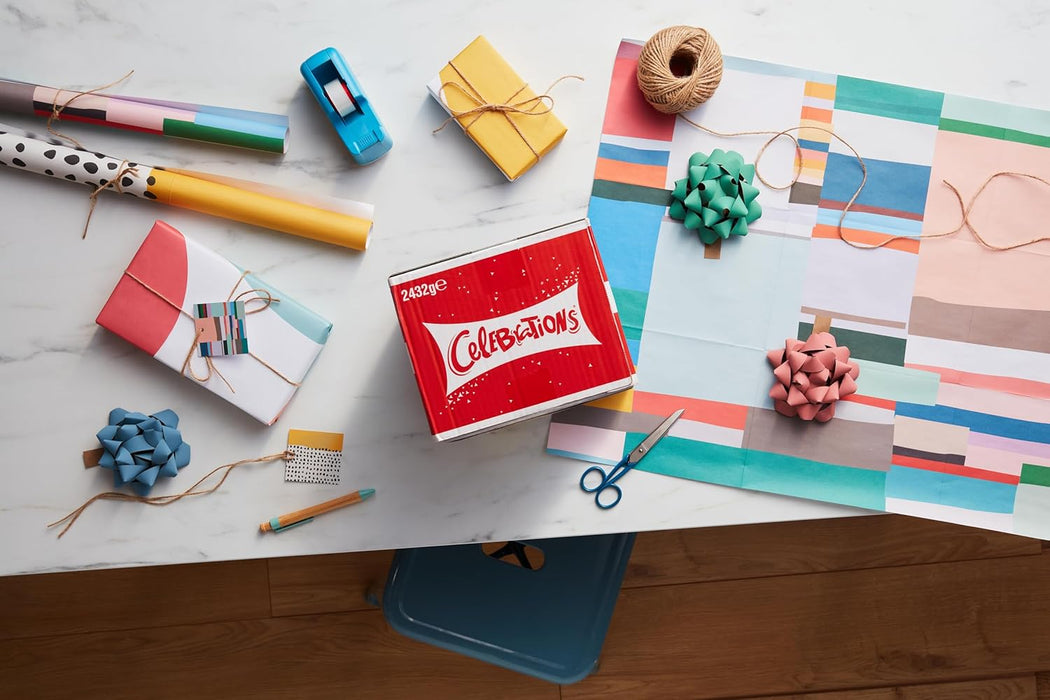 Celebrations Bulk Chocolate Box, 2.4kg, Assorted Chocolates Gift Box with Mini Chocolate Bars & Biscuits