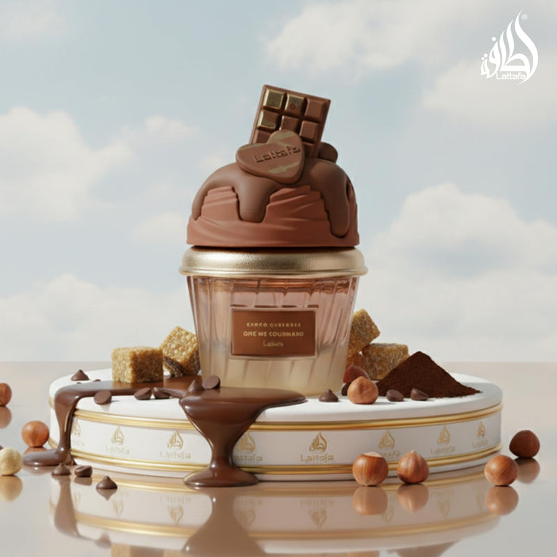 Choco Overdose 75ml Eau De Parfum by Lattafa For Women and Men - Unisex Perfume with Dark Chocolate, Cocoa, Vanilla & Caramel