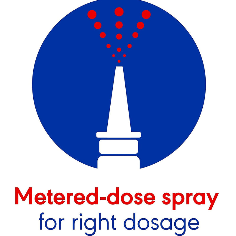 Otrivine Adult Metered Dose 0.1% Nasal Spray 10ml - PACK OF 3
