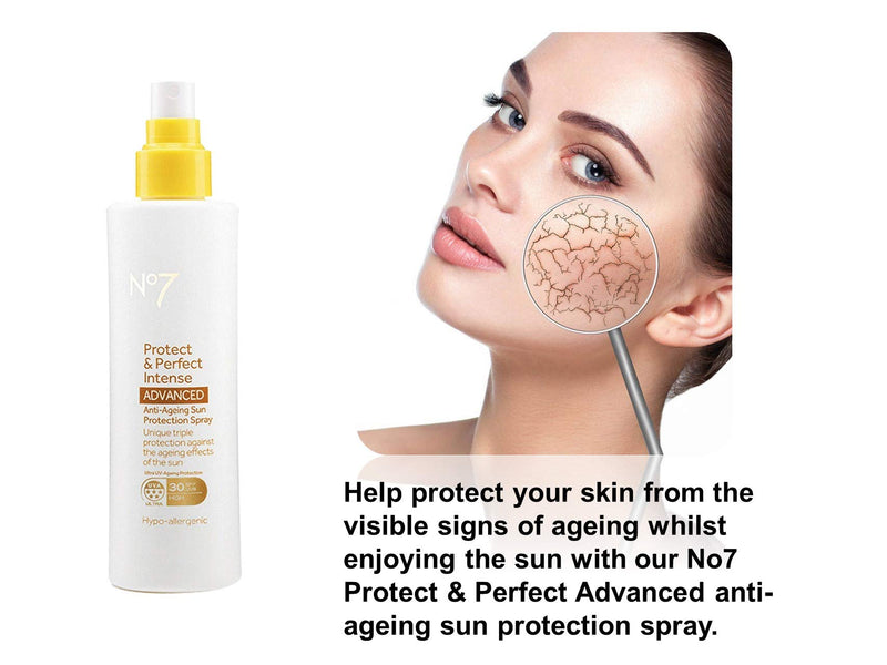 No7 Protect & Perfect Intense ADVANCED Anti-Ageing Sun Protection Spray SPF 30 200ml