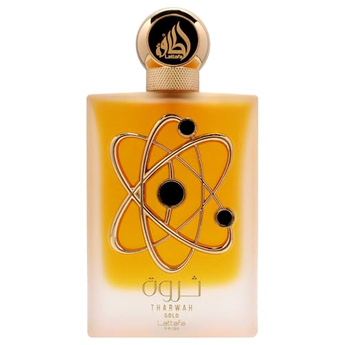Lattafa Tharwah Gold for Unisex Eau de Parfum Spray