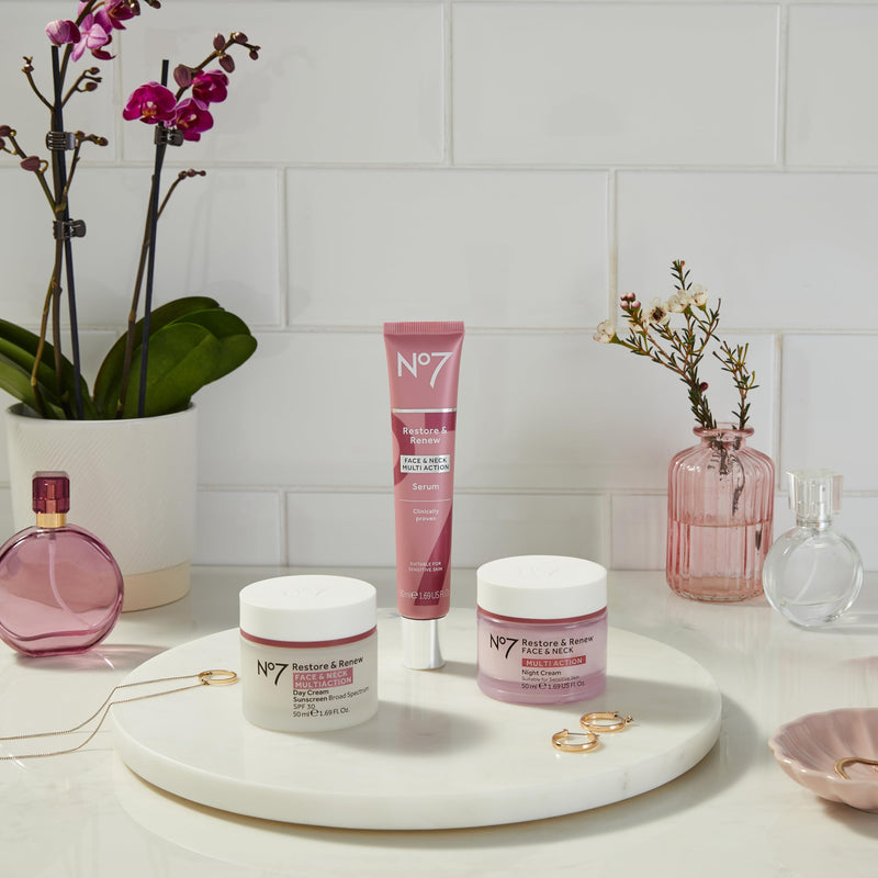 No7 Restore & Neck Multi Action Serum 75ml