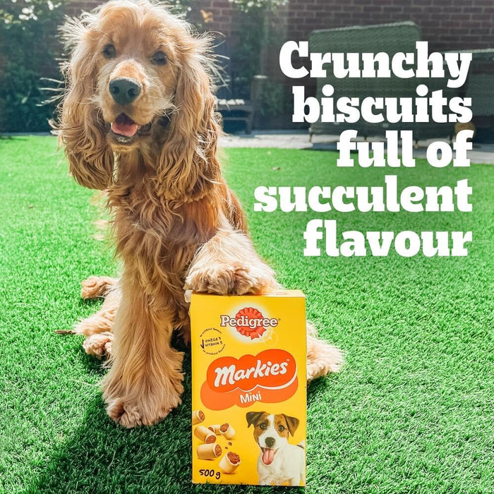 Pedigree Markies - Dog Biscuit Treats with Marrowbone
