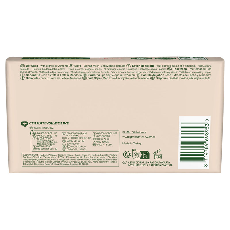 Palmolive SOAP Delicate Care with Almond Milk 3X90G - 3 X 90G x 1,PA027346